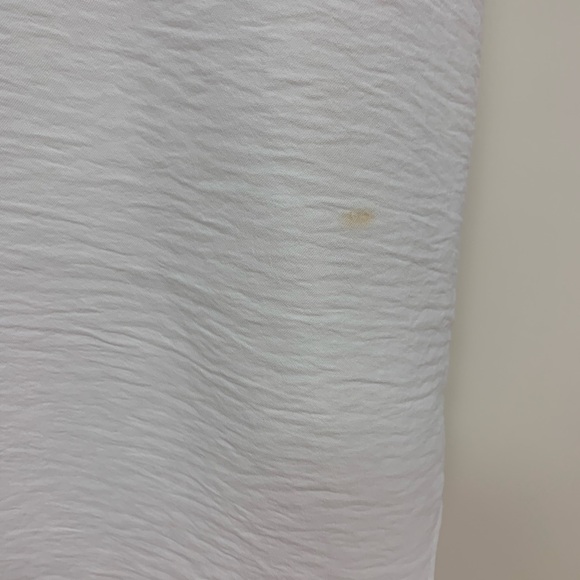 Hilary Radley Ivory White Women’s Short Sleeve Blouse NWT Size L - Picture 6 of 8